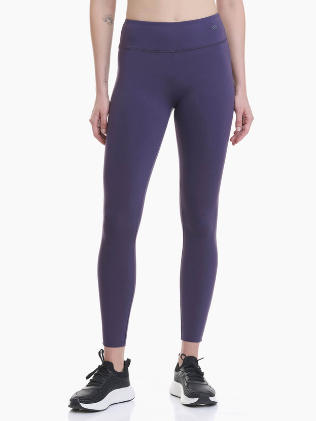 Light warm sports leggings with brushed inner layer